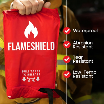 FlameShield™ Emergency Fire Blanket