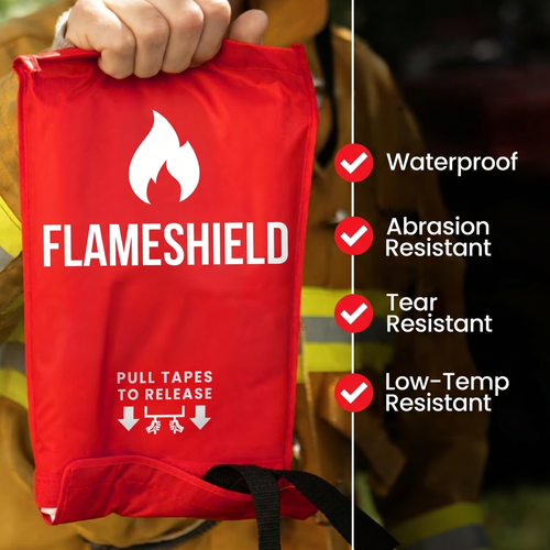 FlameShield™ Emergency Fire Blanket